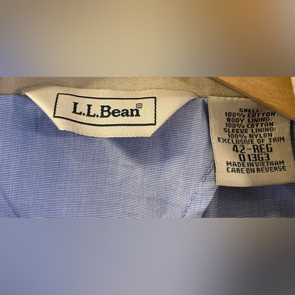 LL Bean Men’s Cotton Twill Blazer - Picture 2 of 8